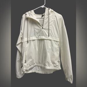 COLE HAAN White Pullover Jacket